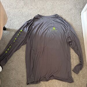 Gray Long Sleeve Men's Tee